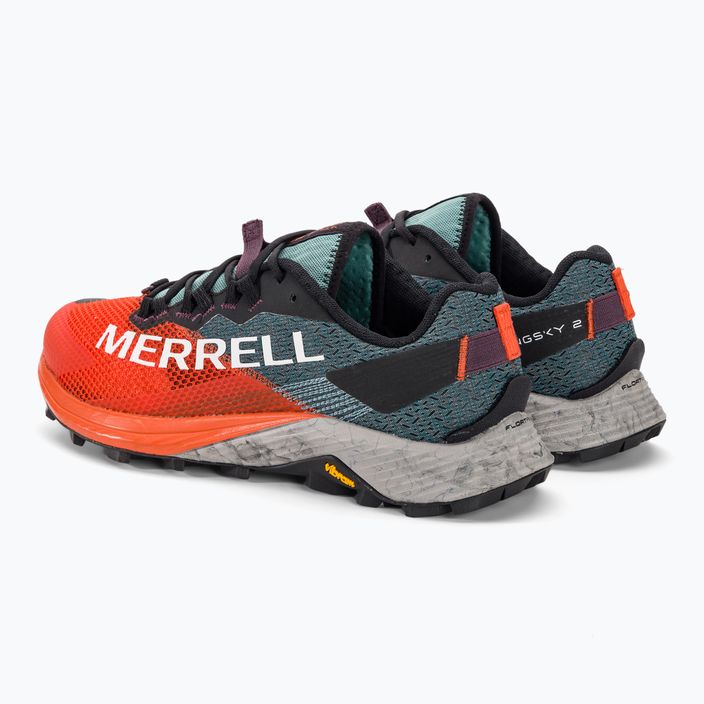 Γυναικεία παπούτσια για τρέξιμο Merrell Mtl Long Sky 2 μανταρίνι 3