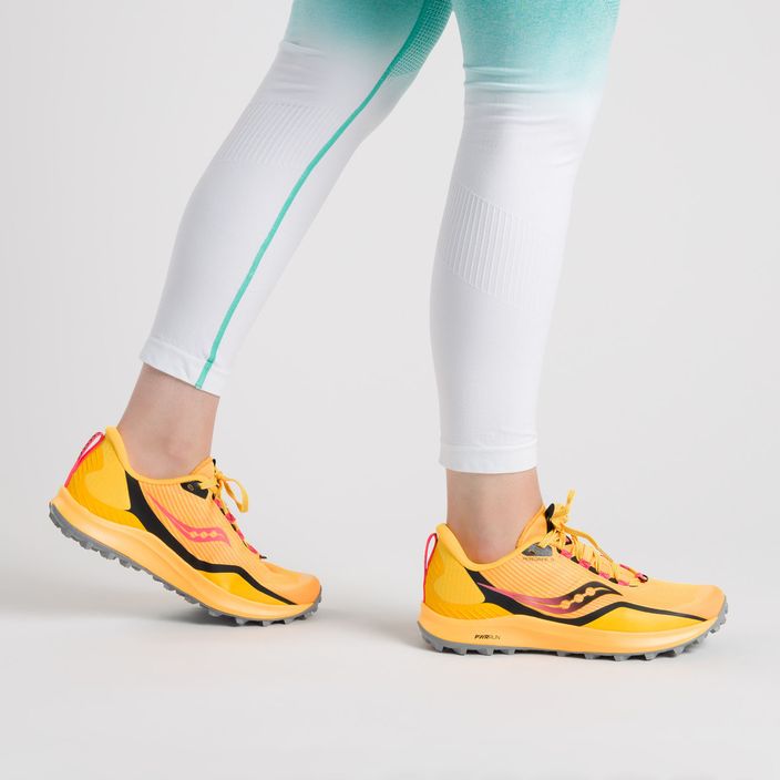 Γυναικεία παπούτσια τρεξίματος Saucony Peregrine 12 κίτρινο S10737-16 2