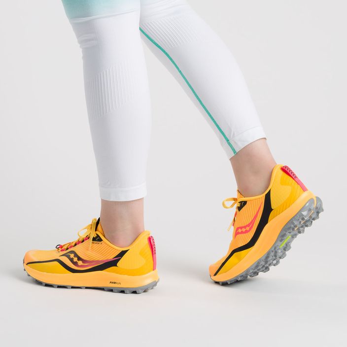 Γυναικεία παπούτσια τρεξίματος Saucony Peregrine 12 κίτρινο S10737-16 3