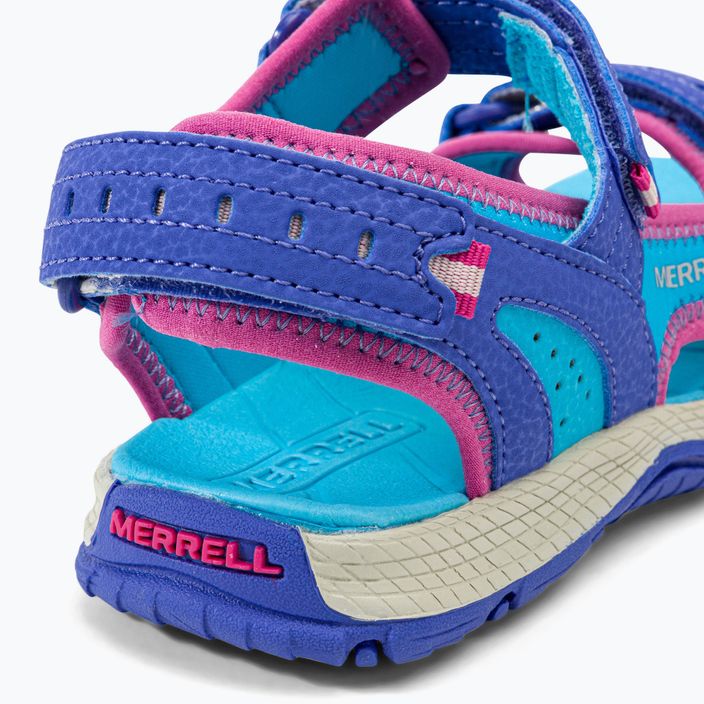 Merrell Panther Sandal 2.0 μπλε παιδικά σανδάλια πεζοπορίας MK165939 9