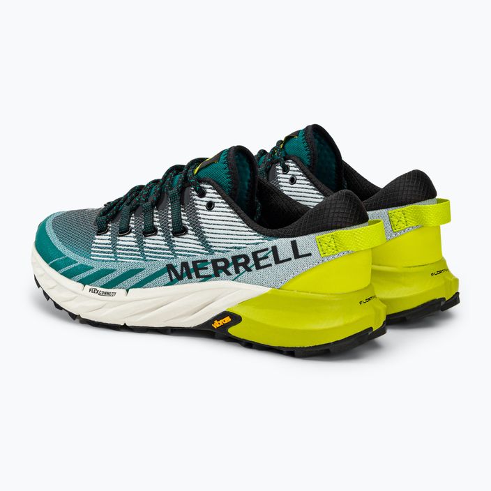 Merrell Agility Peak 4 πράσινα ανδρικά παπούτσια για τρέξιμο J036841 3