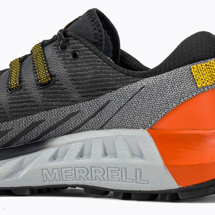 Merrell Agility Peak 4 γκρι ανδρικά παπούτσια για τρέξιμο J067347 10