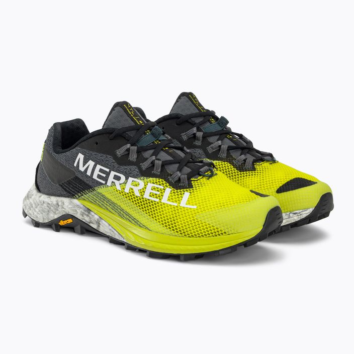 Ανδρικά παπούτσια για τρέξιμο Merrell MTL Long Sky 2 γκρι-κίτρινο J067367 4