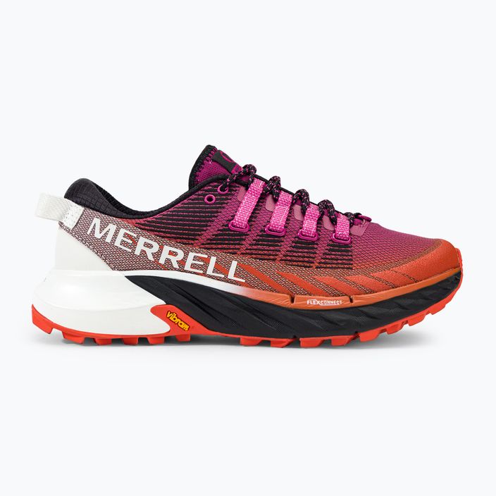 Γυναικεία παπούτσια για τρέξιμο Merrell Agility Peak 4 ροζ-πορτοκαλί J067524 2