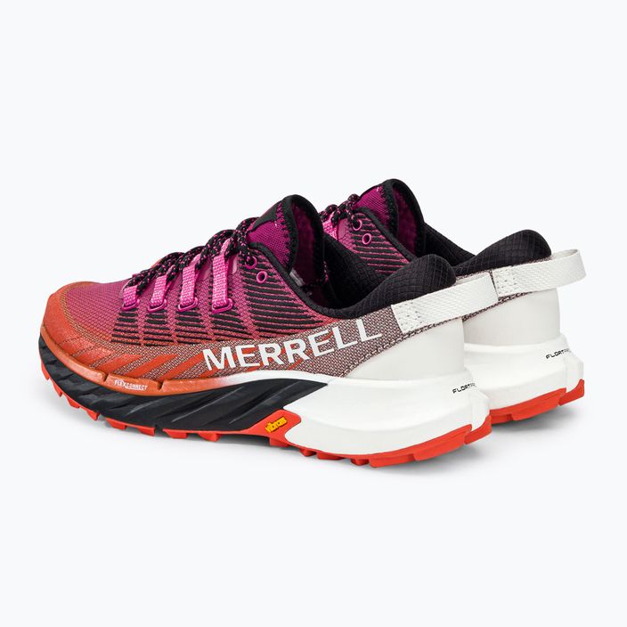 Γυναικεία παπούτσια για τρέξιμο Merrell Agility Peak 4 ροζ-πορτοκαλί J067524 3