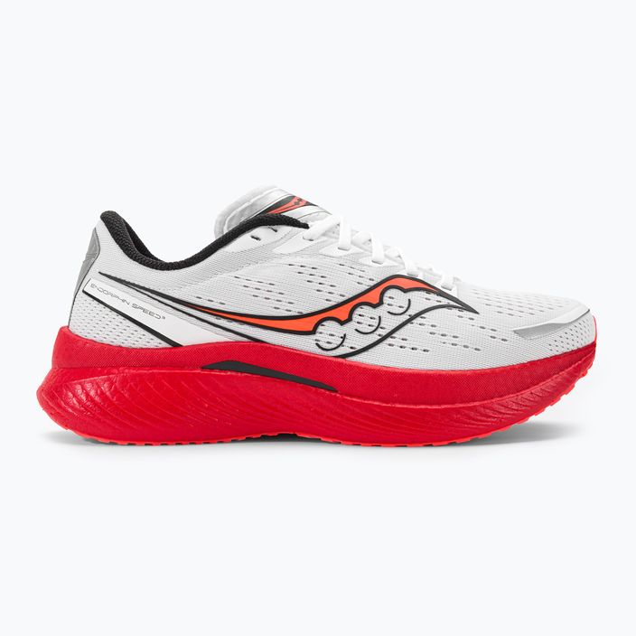 Ανδρικά παπούτσια τρεξίματος Saucony Endorphin Speed 3 λευκό/blck/vizi 2