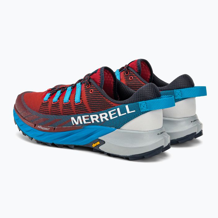 Ανδρικά αθλητικά παπούτσια Merrell Agility Peak 4 κόκκινο-μπλε J067463 3