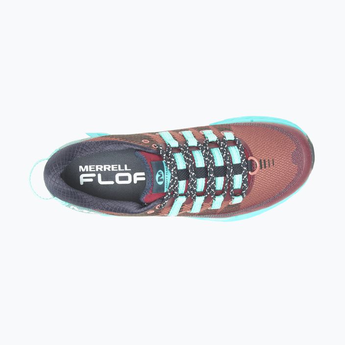 Merrell Agility Peak 4 γυναικεία παπούτσια για τρέξιμο μπορντό-μπλε J067546 15