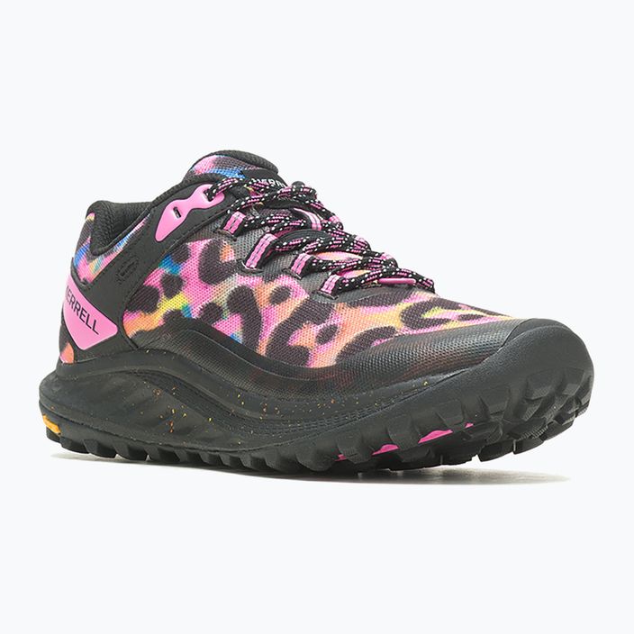Γυναικεία παπούτσια για τρέξιμο Merrell Antora 3 Leopard ροζ και μαύρο J067554 10