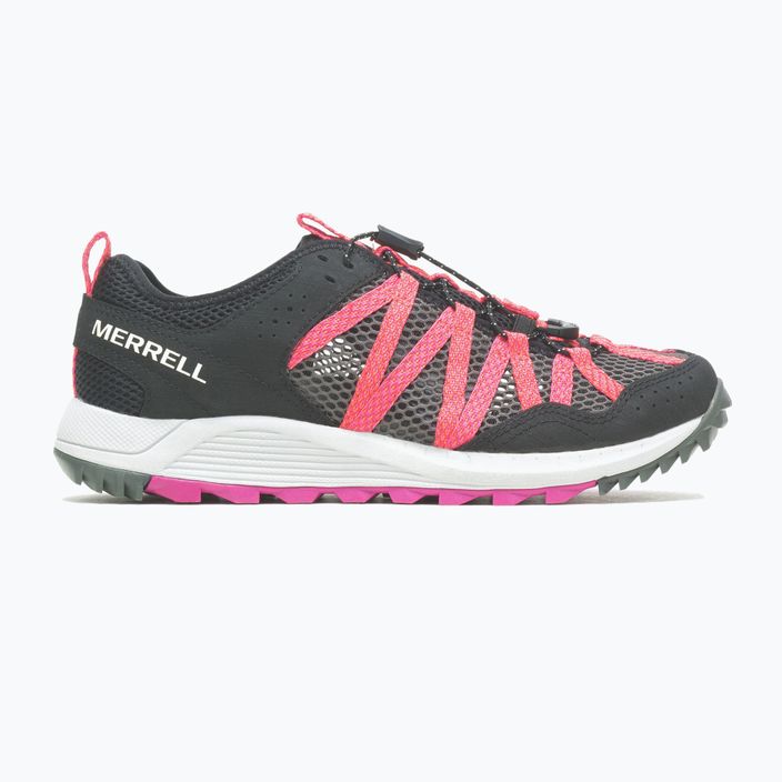 Merrell Wildwood Aerosport γυναικείες μπότες πεζοπορίας μαύρο-ροζ J067730 12