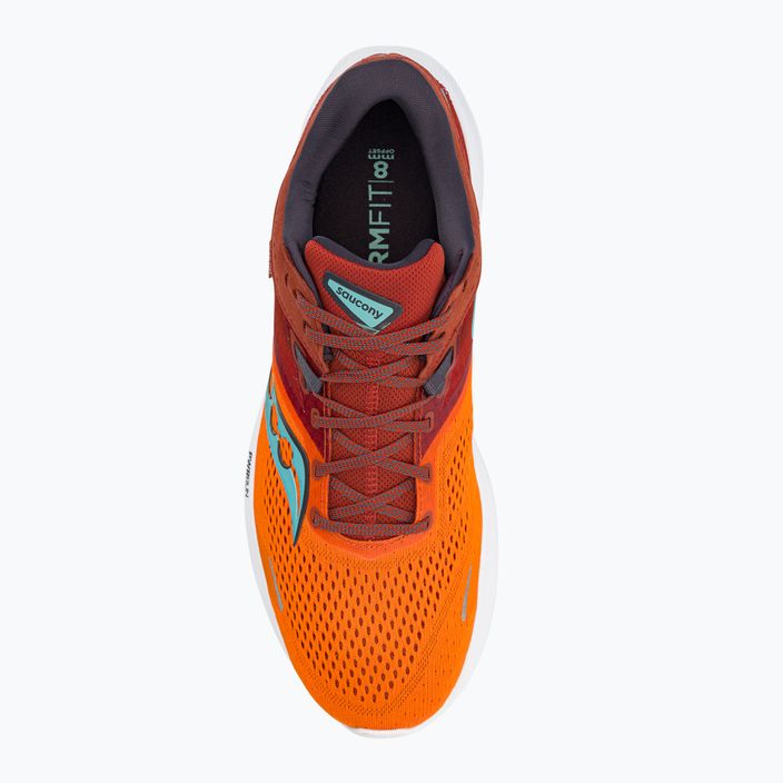 Saucony Ride 16 ανδρικά παπούτσια για τρέξιμο πορτοκαλί-κόκκινο S20830-25 6