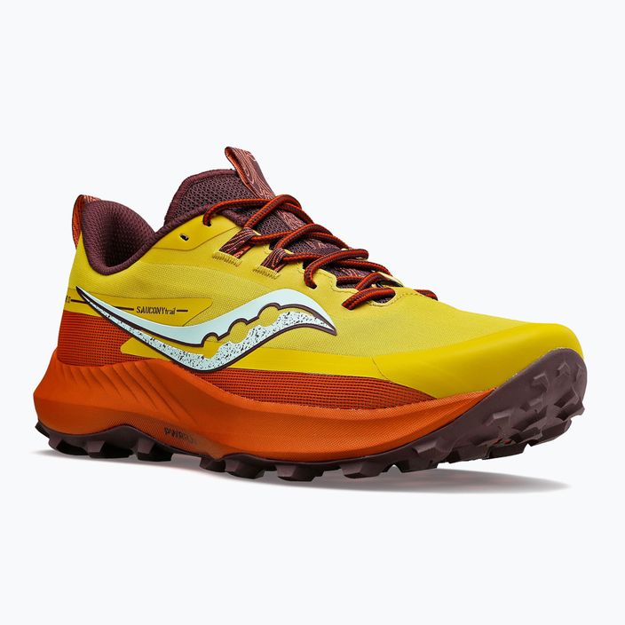 Γυναικεία παπούτσια τρεξίματος Saucony Peregrine 13 κίτρινο-πορτοκαλί S10838-35 11