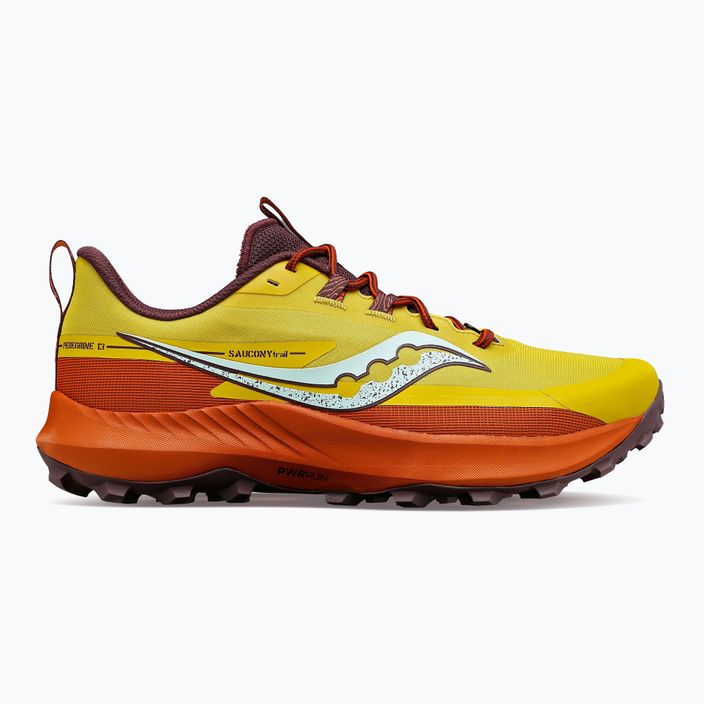 Γυναικεία παπούτσια τρεξίματος Saucony Peregrine 13 κίτρινο-πορτοκαλί S10838-35 12