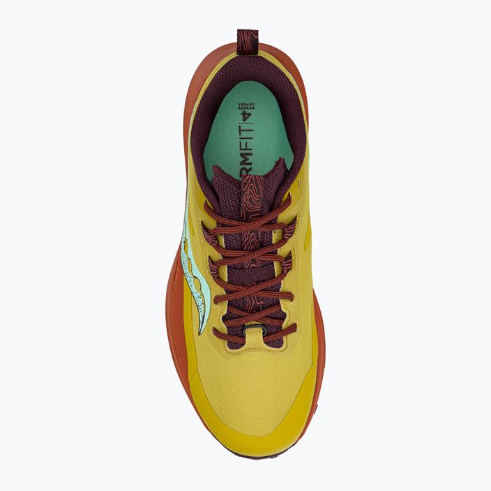 Γυναικεία παπούτσια τρεξίματος Saucony Peregrine 13 κίτρινο-πορτοκαλί S10838-35 6