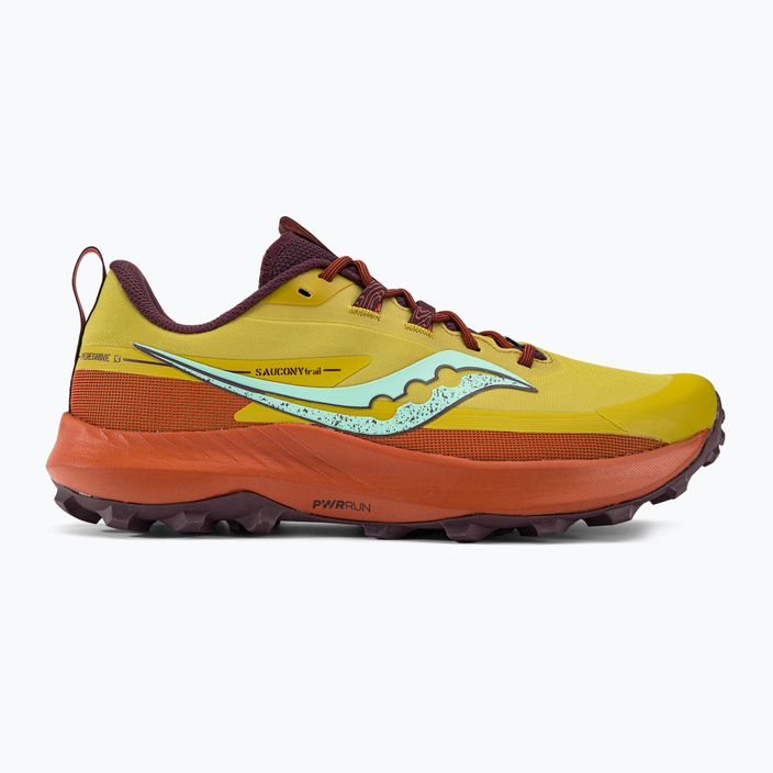Ανδρικά παπούτσια τρεξίματος Saucony Peregrine 13 κίτρινο-πορτοκαλί S20838-35 2