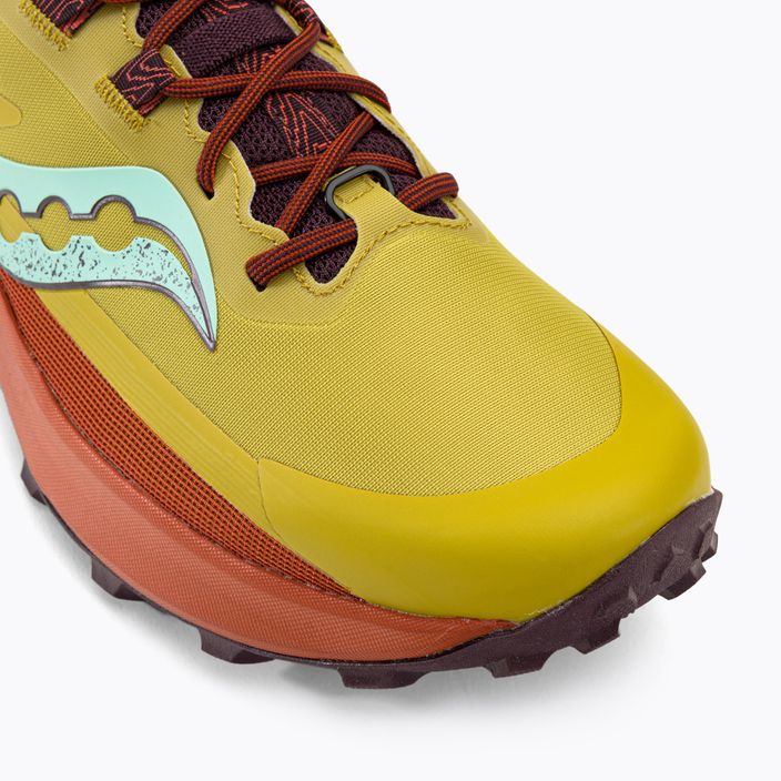 Ανδρικά παπούτσια τρεξίματος Saucony Peregrine 13 κίτρινο-πορτοκαλί S20838-35 7