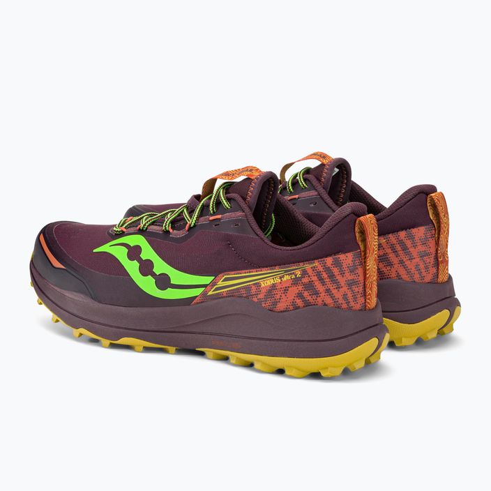 Ανδρικά παπούτσια τρεξίματος Saucony Xodus Ultra 2 maroon S20843-35 3