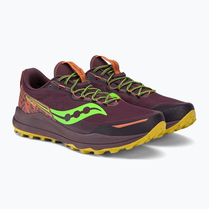 Ανδρικά παπούτσια τρεξίματος Saucony Xodus Ultra 2 maroon S20843-35 4