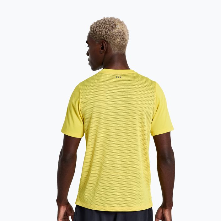 Ανδρικό Saucony Elevate κίτρινο πουκάμισο για τρέξιμο SAM800331-SL 2