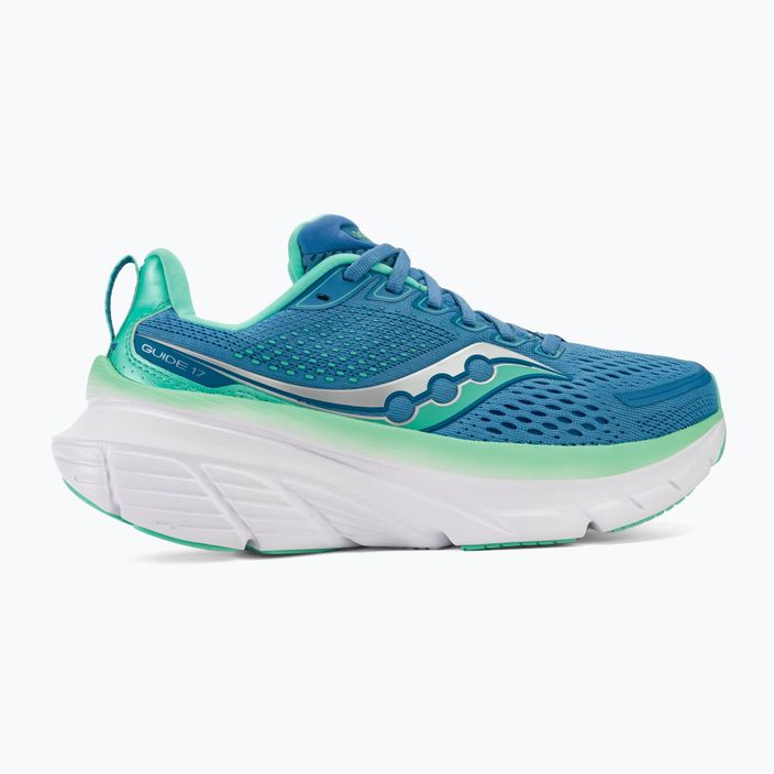 Saucony Guide 17 breeze/mint γυναικεία παπούτσια για τρέξιμο 2