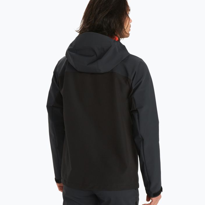 Ανδρικό μπουφάν Marmot ROM GORE-TEX Infinium Hoody softshell jacket μαύρο M12360001 2