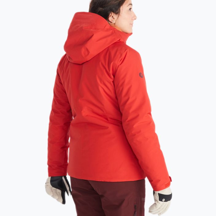 Γυναικείο μπουφάν σκι Marmot Lightray Gore Tex κόκκινο 12270-6361 2