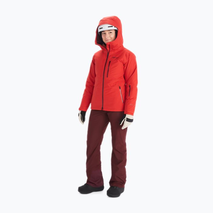 Γυναικείο μπουφάν σκι Marmot Lightray Gore Tex κόκκινο 12270-6361 3