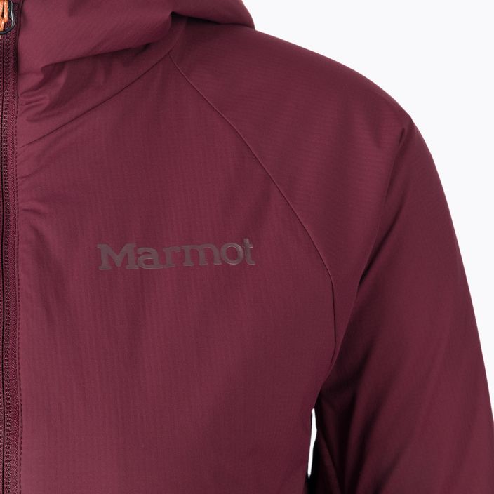 Marmot Novus Lt Hybrid Hoody γυναικείο μπουφάν καστανοκόκκινο M12396 3