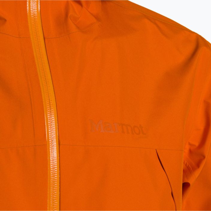 Ανδρικό μπουφάν βροχής Marmot Minimalist Pro GORE-TEX πορτοκαλί M12351-21524 3