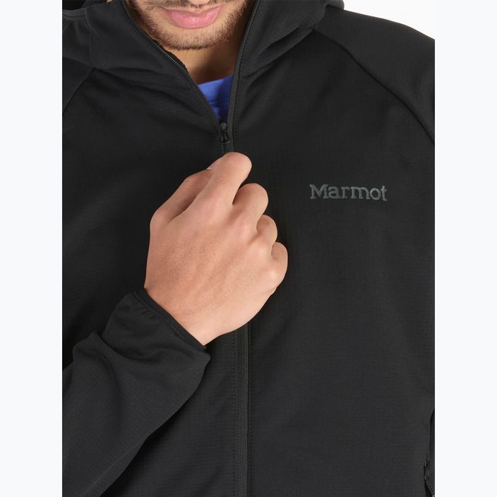 Ανδρικό Marmot Leconte Full Zip Hoody fleece φούτερ μαύρο 5