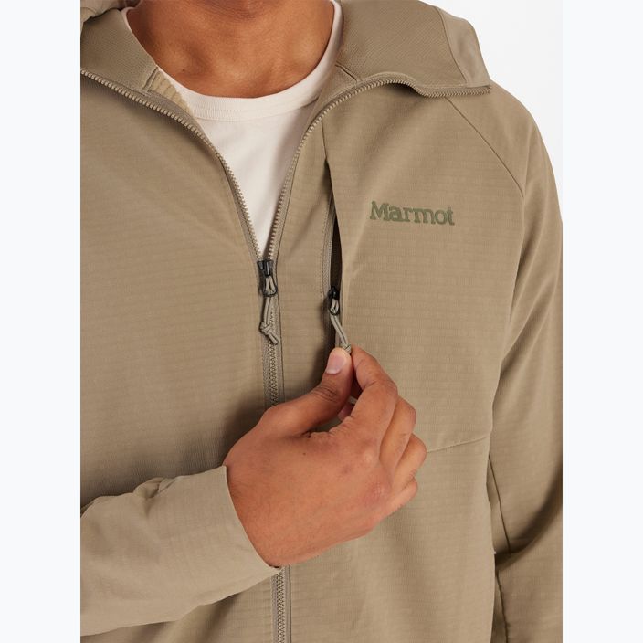 Ανδρικό φούτερ Marmot Leconte Full Zip Hoody vetiver fleece φούτερ 6