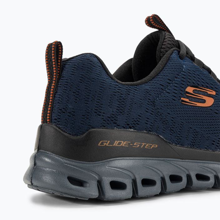 SKECHERS Glide-Step Fasten Up ανδρικά παπούτσια προπόνησης navy/μαύρο 9