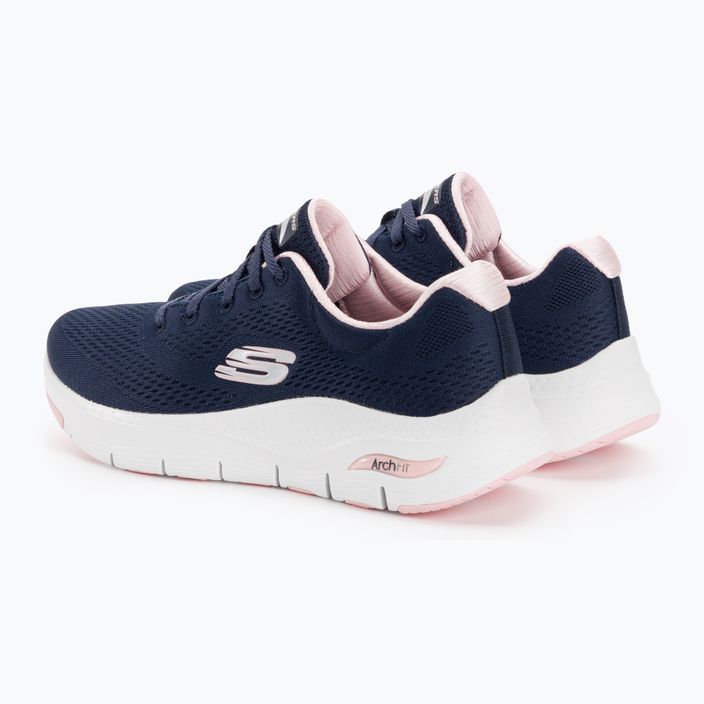Γυναικεία παπούτσια προπόνησης SKECHERS Arch Fit Big Appeal navy/pink 3
