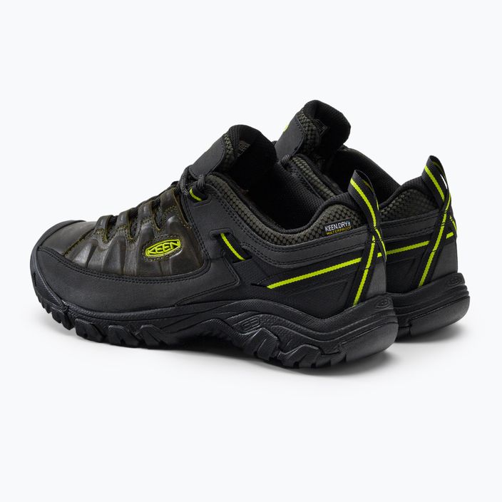 Ανδρικές μπότες πεζοπορίας KEEN Targhee III Wp πράσινο-μαύρο 1026860 3