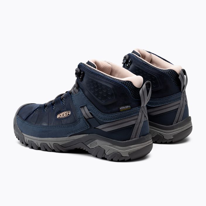 Γυναικείες μπότες πεζοπορίας KEEN Targhee III Mid navy blue 1026863 3
