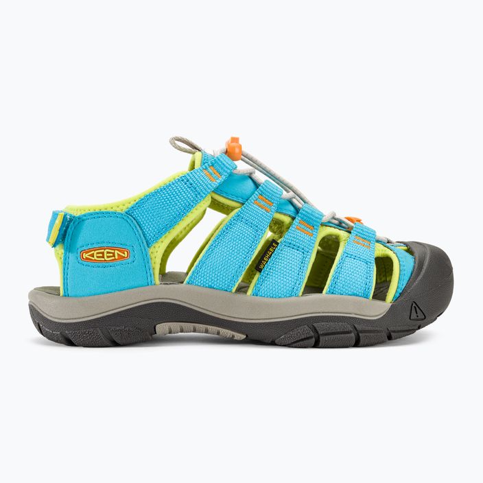 KEEN Newport Boundless blue atoll/daiquiri green junior σανδάλια 2