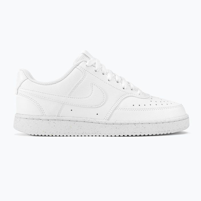 Nike Court Vision Low Next Nature λευκό/λευκό/λευκό γυναικεία παπούτσια 2