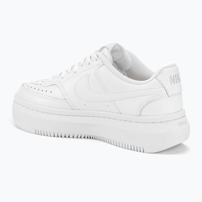 Nike Court Vision Alta παπούτσια λευκό / λευκό / λευκό 3