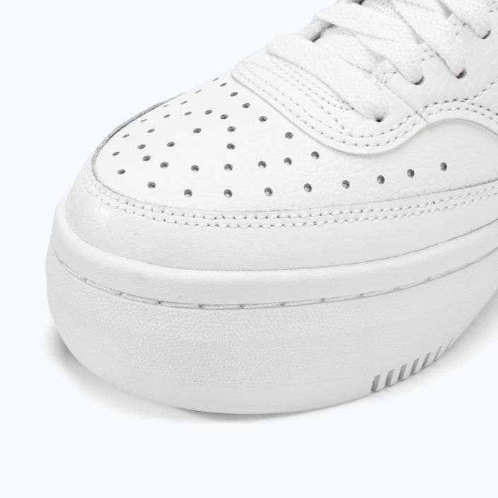 Nike Court Vision Alta παπούτσια λευκό / λευκό / λευκό 7