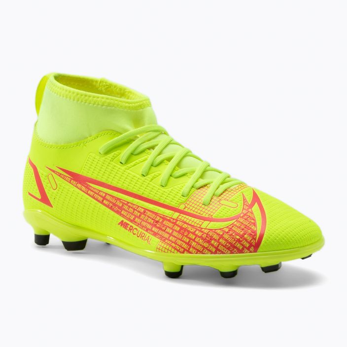 Nike Superfly 8 Club FG/MG Jr παιδικά ποδοσφαιρικά παπούτσια κίτρινα CV0790-760