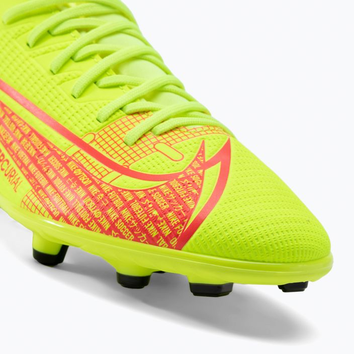 Nike Superfly 8 Club FG/MG Jr παιδικά ποδοσφαιρικά παπούτσια κίτρινα CV0790-760 8