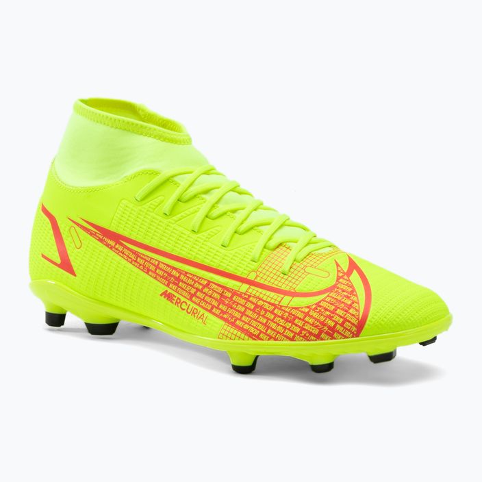 Ανδρικά ποδοσφαιρικά παπούτσια Nike Superfly 8 Club FG/MG κίτρινο CV0852-760