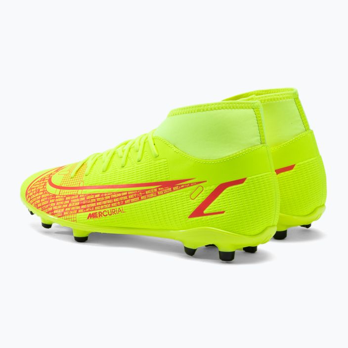 Ανδρικά ποδοσφαιρικά παπούτσια Nike Superfly 8 Club FG/MG κίτρινο CV0852-760 3