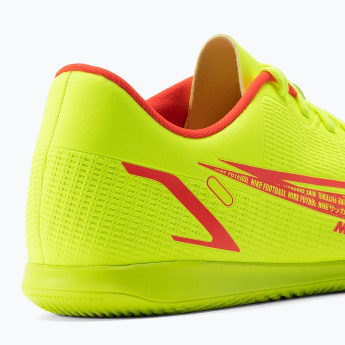 Ανδρικά ποδοσφαιρικά παπούτσια Nike Vapor 14 Club IC κίτρινο CV0980-760 8