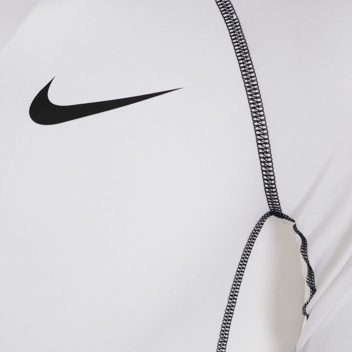 Ανδρικό μακρυμάνικο προπονητικό μπλουζάκι Nike Pro Dry-Fit Tight Top λευκό DD1990-100 3