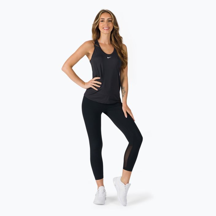 Nike Dri-FIT One γυναικείο προπονητικό μπλουζάκι μαύρο DD0623-010 2