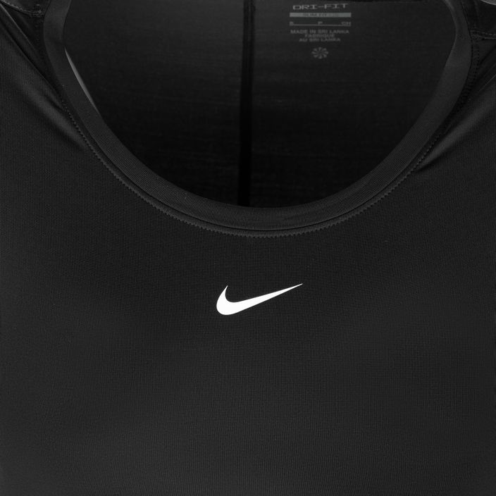 Γυναικείο μπλουζάκι προπόνησης Nike Slim Top μαύρο DD0626-010 3