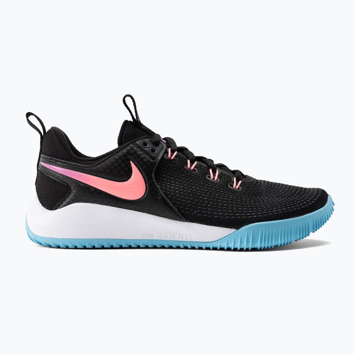 Nike Air Zoom Hyperace 2 LE παπούτσια βόλεϊ μαύρο/ροζ DM8199-064 2