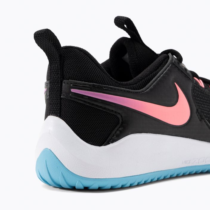 Nike Air Zoom Hyperace 2 LE παπούτσια βόλεϊ μαύρο/ροζ DM8199-064 8