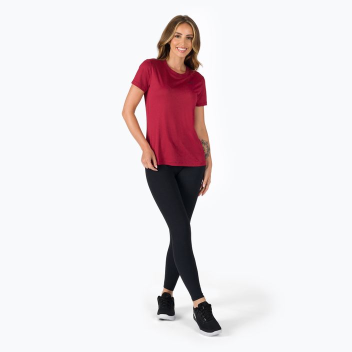 Γυναικείο μπλουζάκι προπόνησης Nike Dri-FIT Legend κόκκινο AQ3210-690 2